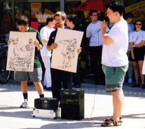 es ist easier for der eye of ein kamel to... nein nein, ist that korrect?