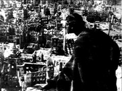 '..he looked over Dresden and wept...'