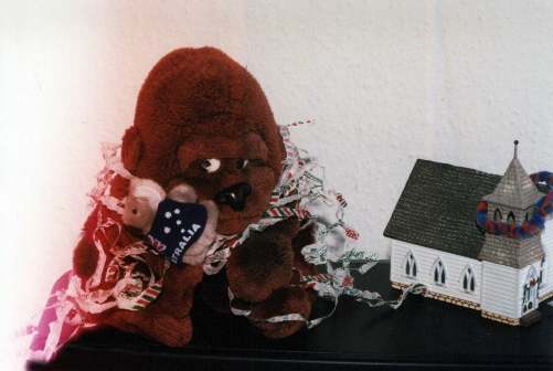 Mintie wrappers and clip-on koalas... a Deutsch view of the Oz look?