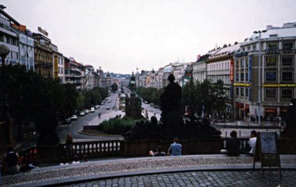 the incessant Wenceslasness of this square is of the essence