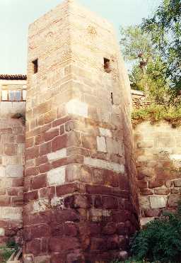 Figure 1. Polygonal tower, inner walls, looking from the west, Ankara.