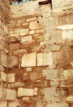 Figure 2. Citadel wall, looking from the west, Ankara.