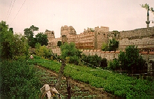 A section of the Theodosian Landwalls, partly renevated