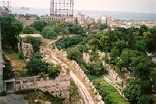 The view south from one of the towers of Yedikule