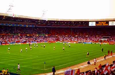 Wembley Stadium England football match