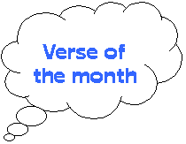 Cloud Callout: Verse of the month
