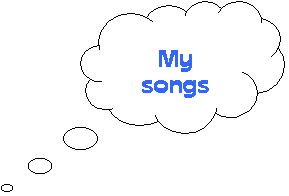 Cloud Callout: My 
songs
