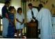 My baptism at St Marys Catholic Church, in Dawson City