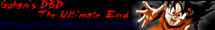 Gohan's DBD: The Ultimate End!