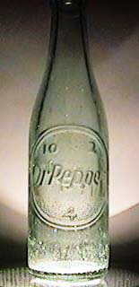 10-2-4 Dr Pepper Embossed bottle