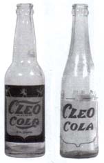 Cleo Cola ACL bottles