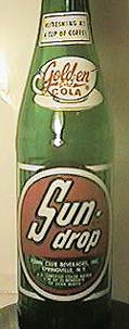 Sun Drop Golden Cola ACL bottle