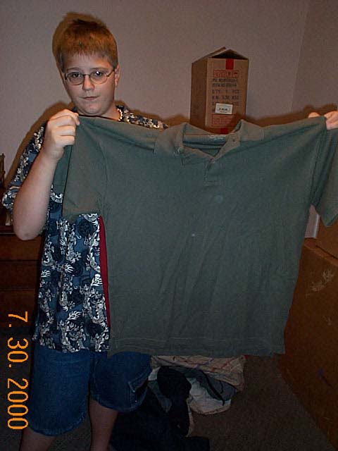 Me and my green prep shirt