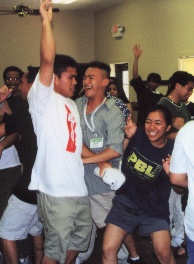 mc in the pbl shirt, great advenure weekend 2000