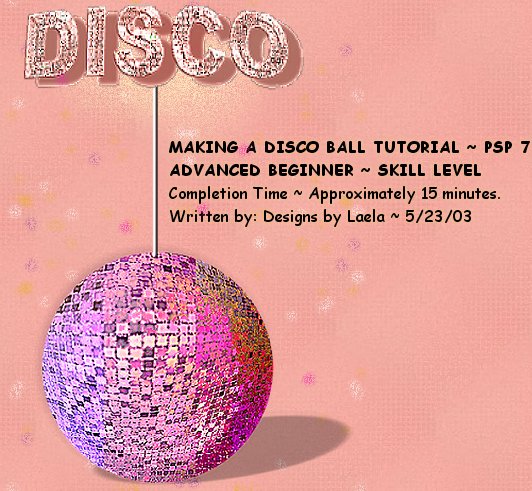 Disco Ball Header