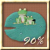 Lily pad frogs tub
