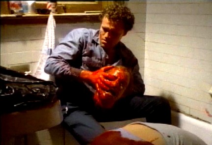 Henry killed his friend after he found him raping his own sister...that is his friend's Head!!!