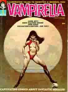 Cover to VAMPIRELLA #1 by Warren Comics